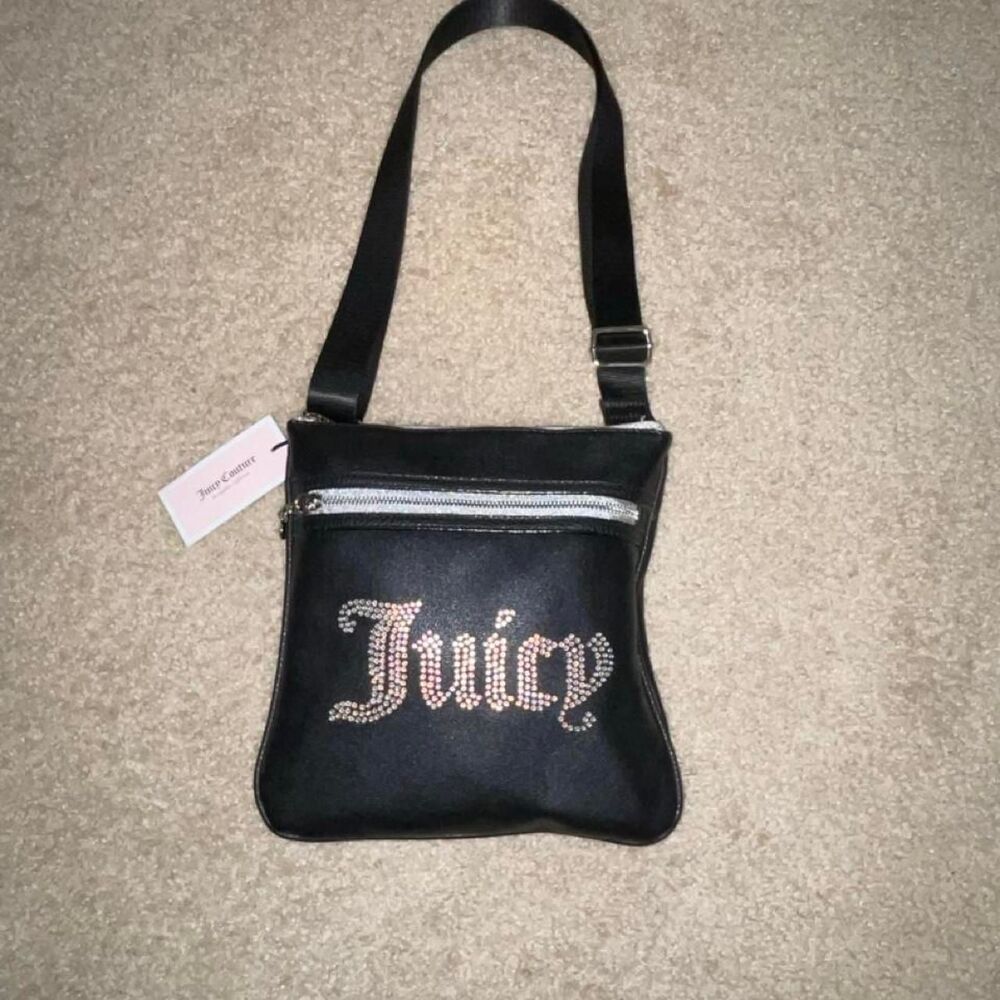 Juicy Couture Y2K Black Cross Body Bag